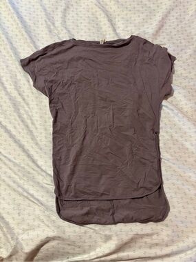 lululemon athletica Short Sleeve Tee in Deep Plum
